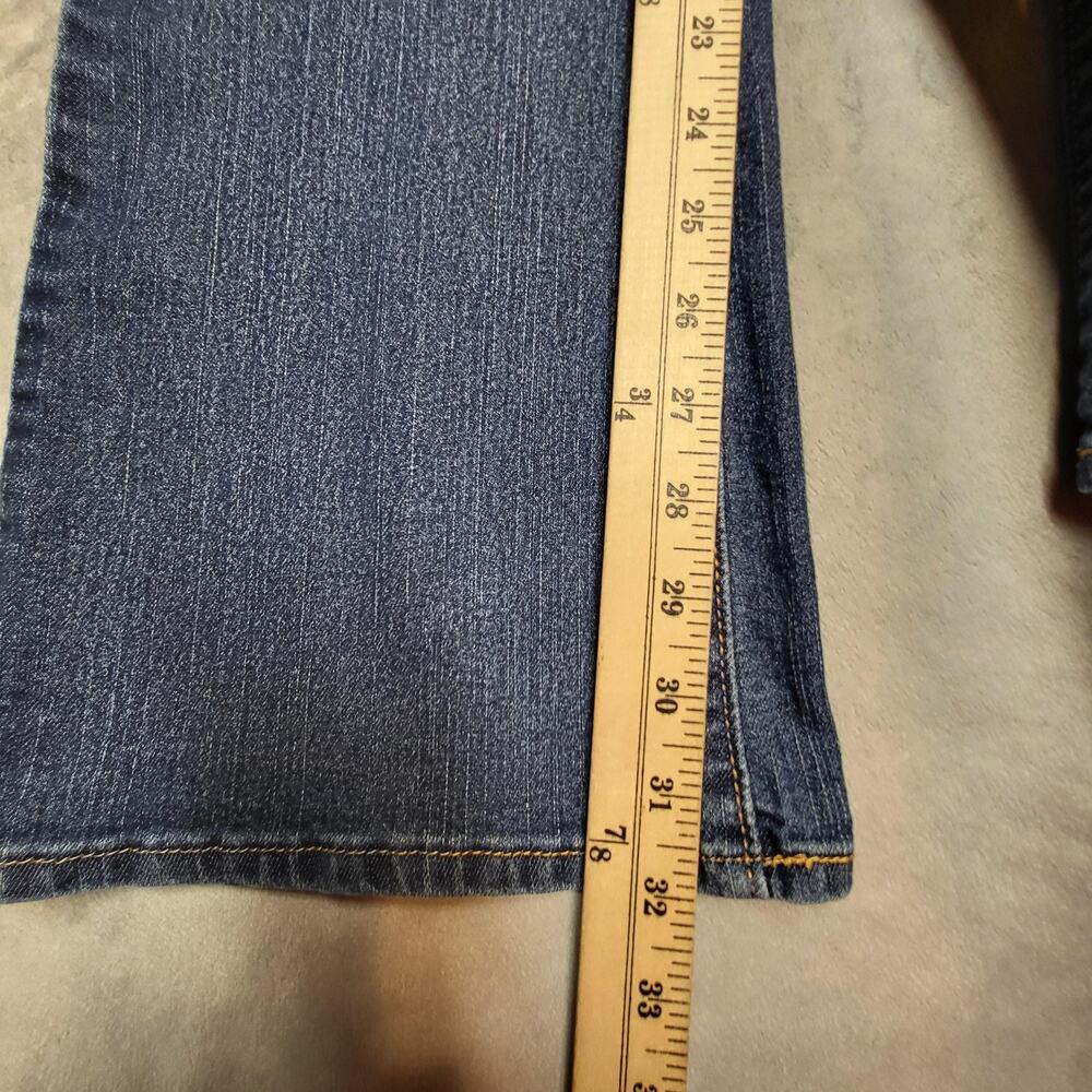 Levis Jeans Womens 10 Blue Medium Wash Modern Bootcut Stretch Denim Pockets - Picture 5 of 9